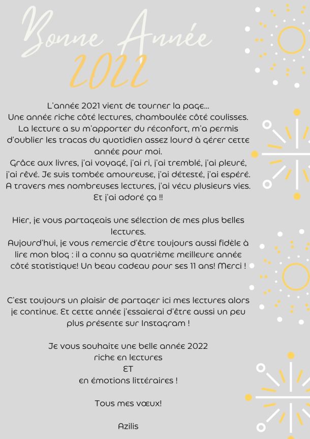 Bonne Année 2022
