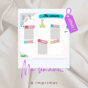 Menu de la semaine (gratuit, à&nbsp;imprimer)