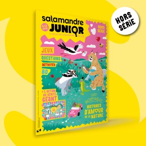 Salamandre junior, 8-12 ans Hors Série n°8 : Les Incroyables Histoires d&rsquo;amour de la&nbsp;nature