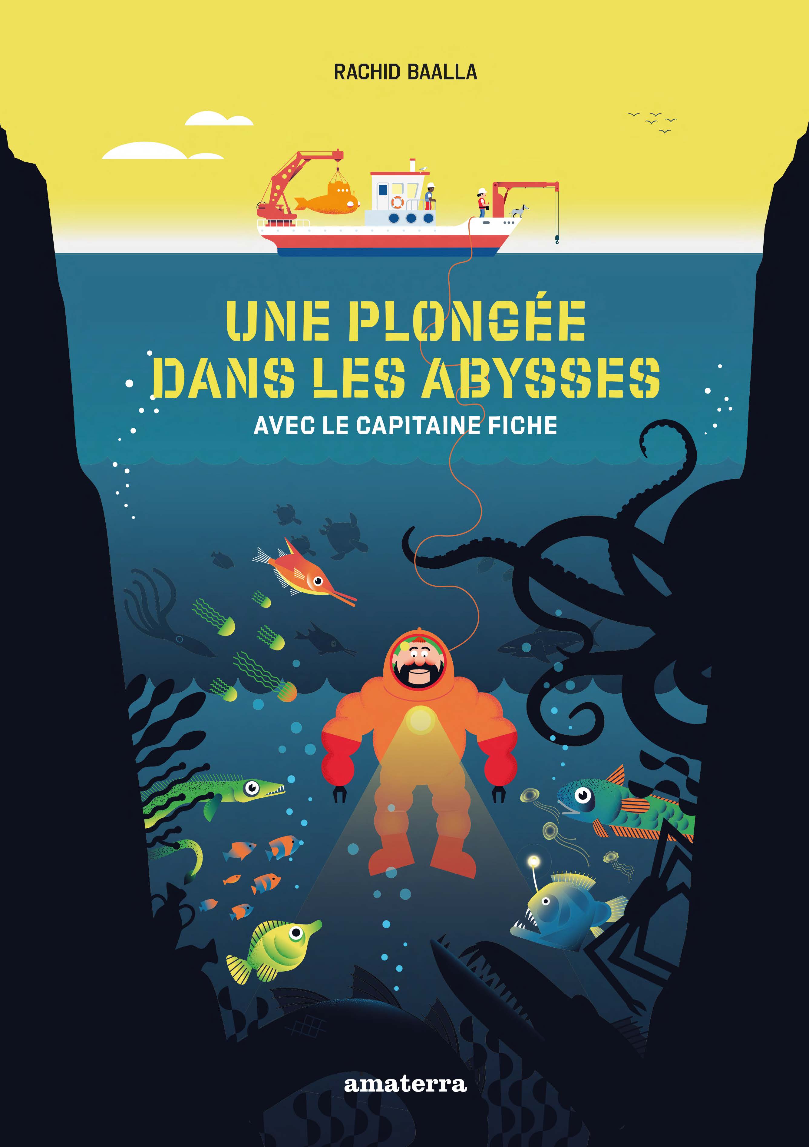 Une plongee dans les abysses avec le capitaine Fiche-couv