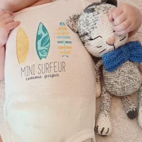 Quand Azilis tricote… #16 : Un petit&nbsp;chat