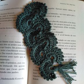 Quand Azilis tricote et crochète… #27 :&nbsp;Marque-page