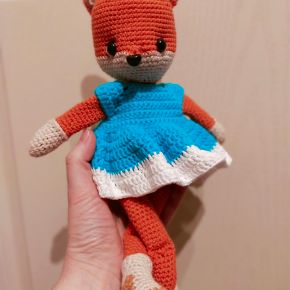 Quand Azilis tricote et crochète… #34 : Jeanne la&nbsp;renarde