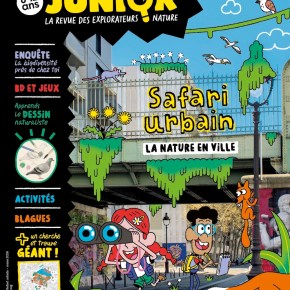 Salamandre Junior, 4-7 ans Hors Série n°14 : Safari urbain, la nature en&nbsp;ville
