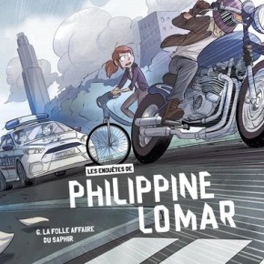 Les Enquêtes de Philippine Lomar – 6. La fille affaire du saphir de Dominique Zay et Greg&nbsp;Blondin